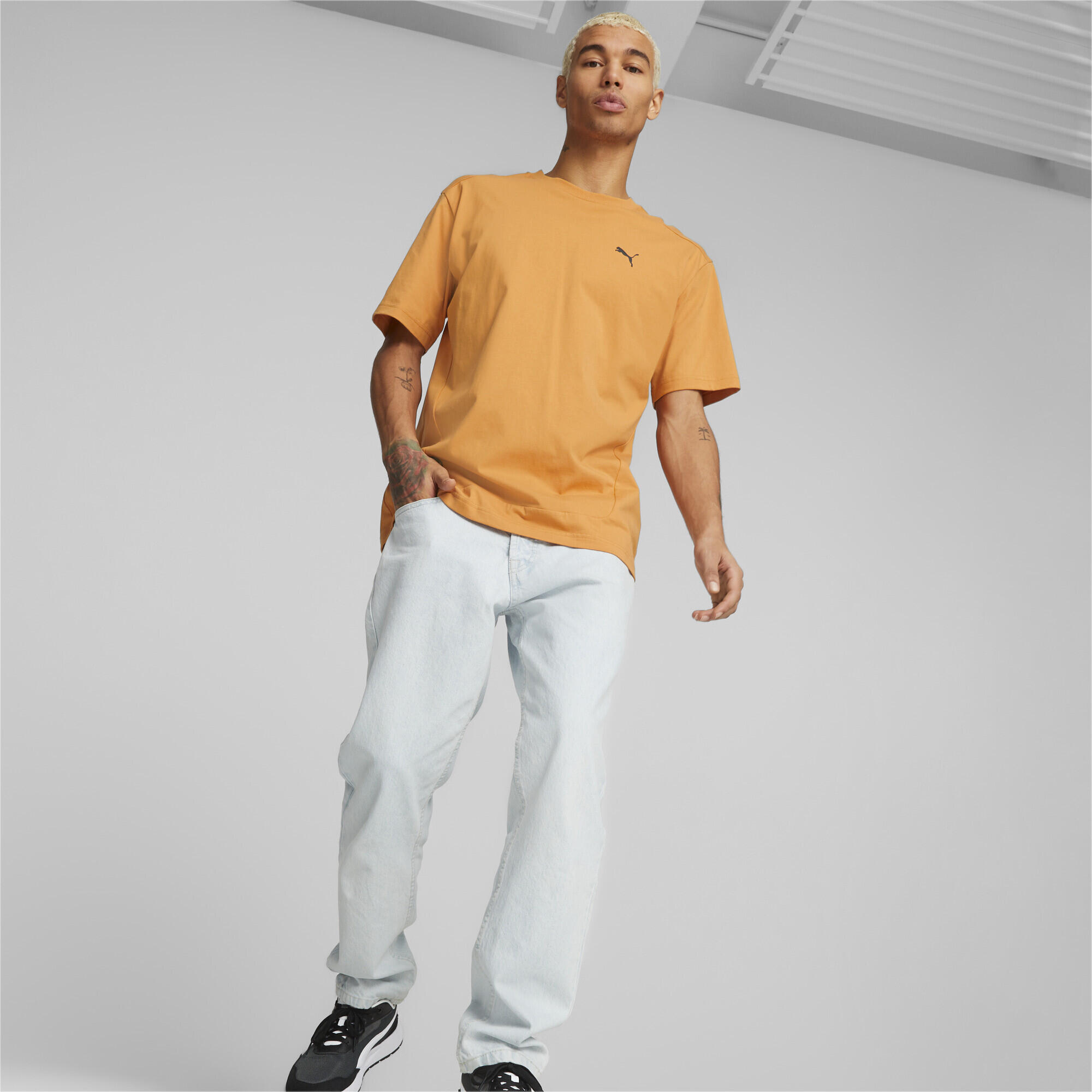 T-shirt RAD/CAL da uomo PUMA Desert Clay Beige 5/6