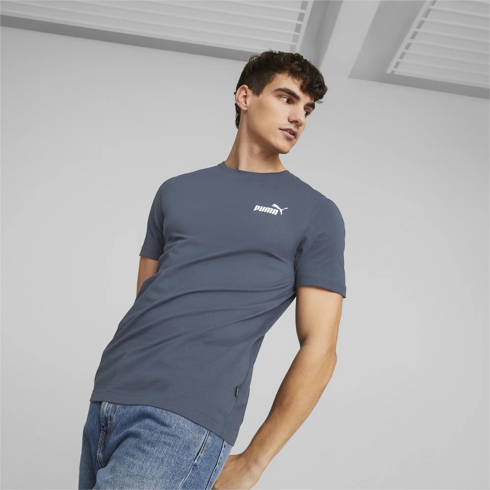 Essentials T-shirt met klein logo voor heren PUMA 2/6