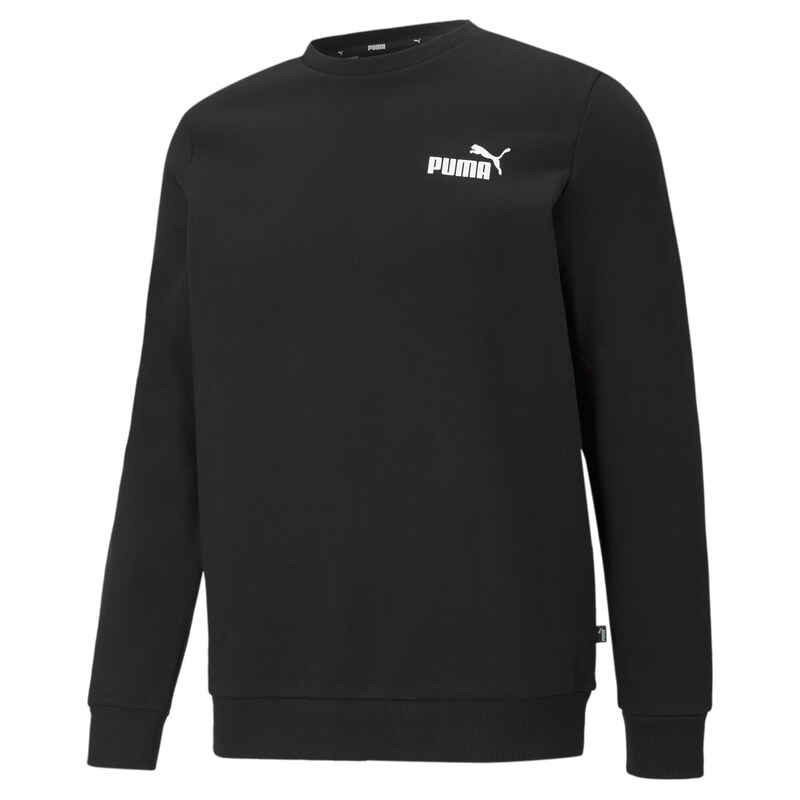 Essentials Small Logo Sweatshirt mit Rundhalsausschnitt Herren PUMA