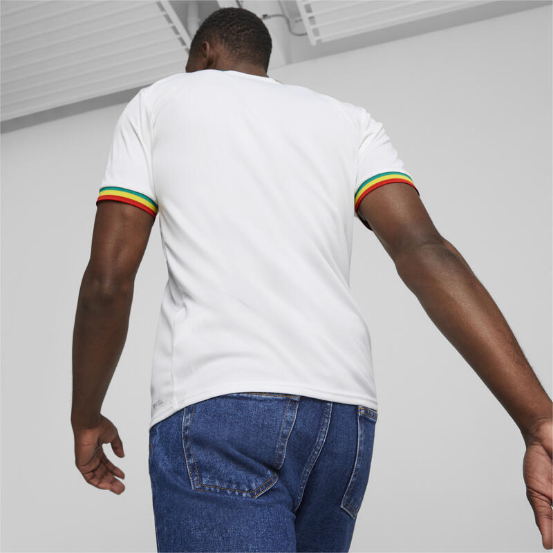 Camiseta réplica 1.ª equipación Senegal 22/23 Hombre PUMA White Pepper Green