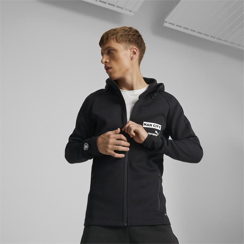 Manteau Puma MCFC CASUALS HDY JKT Noir