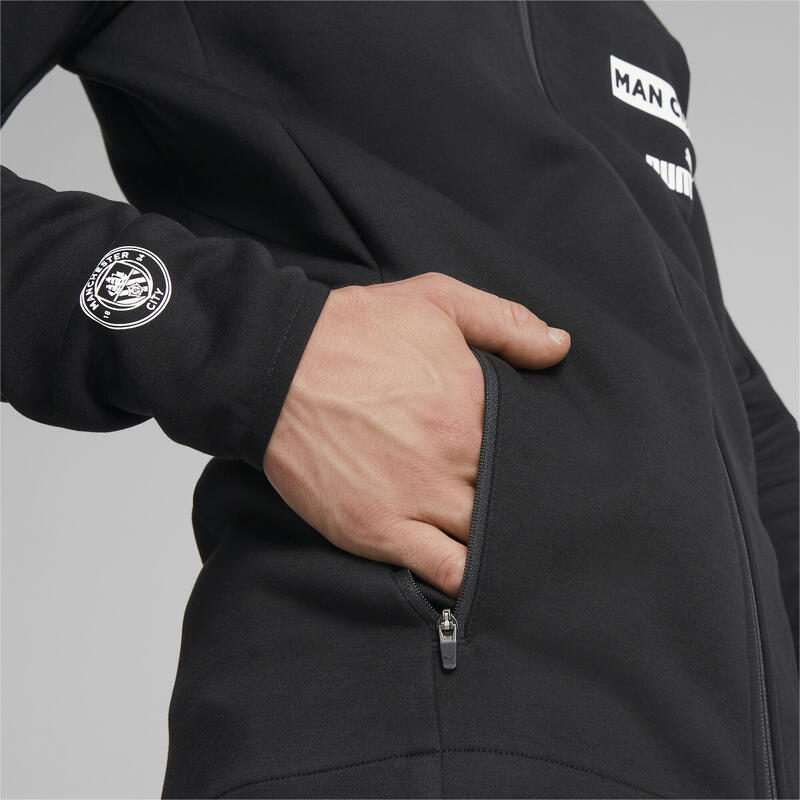 Manteau Puma MCFC CASUALS HDY JKT Noir