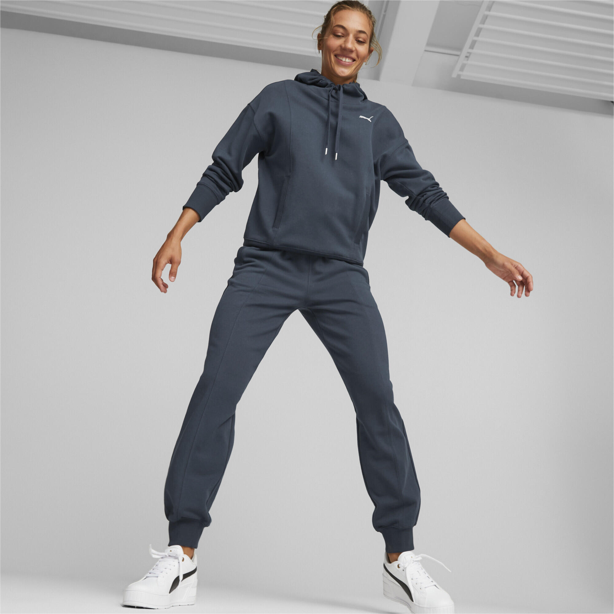 Hoodie HER Femme PUMA Dark Night Blue 4/6