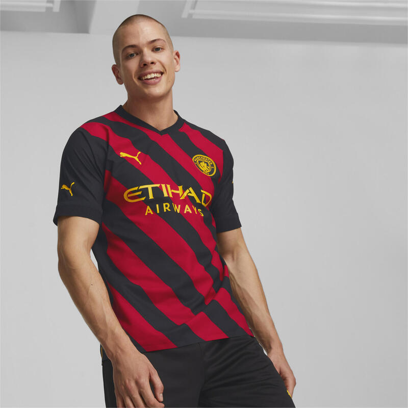 Camiseta Manchester City FC Visitante Authentic Hombre PUMA | Decathlon