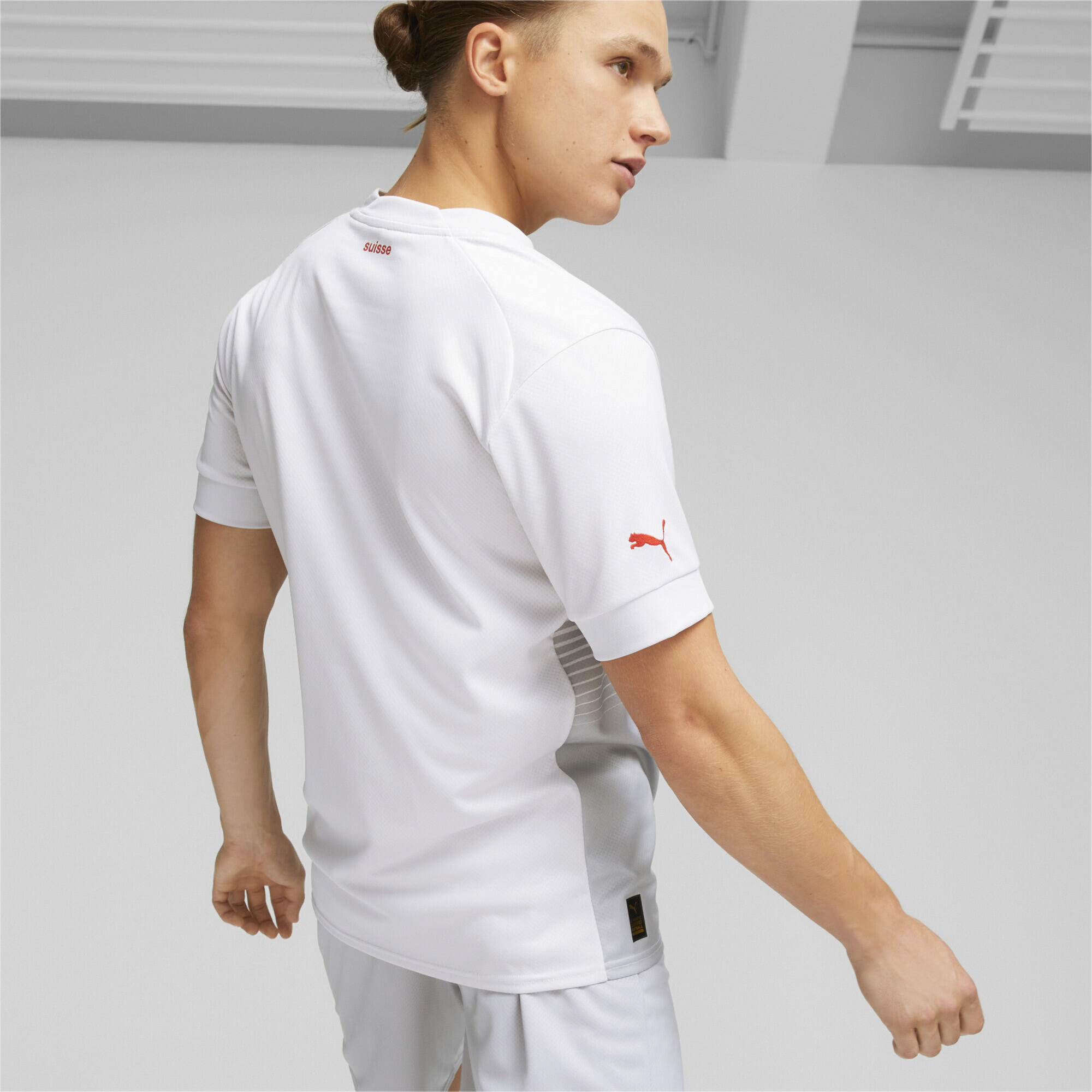 Maillot Away Suisse PUMA Nimbus Cloud Harbor Mist Gray 3/6