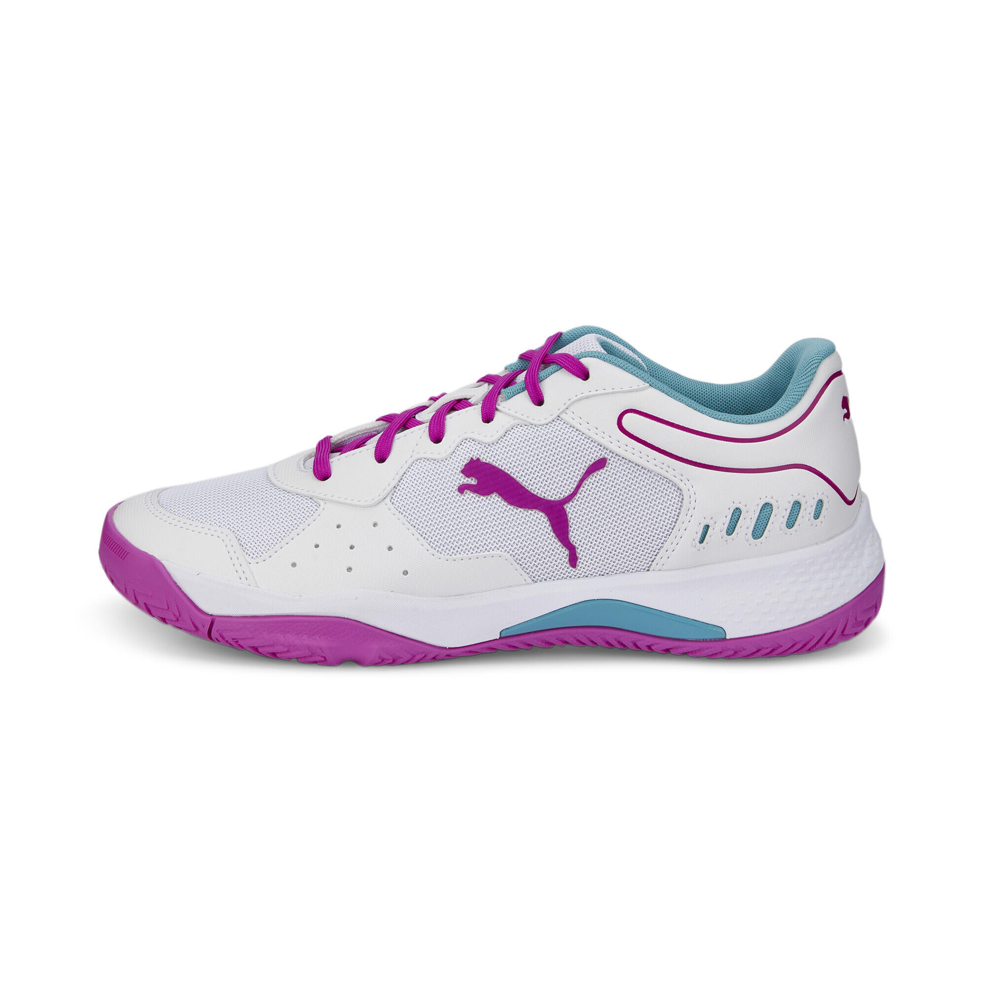 Puma Solarsmash RCT Womens White Padel Shoes 3/5