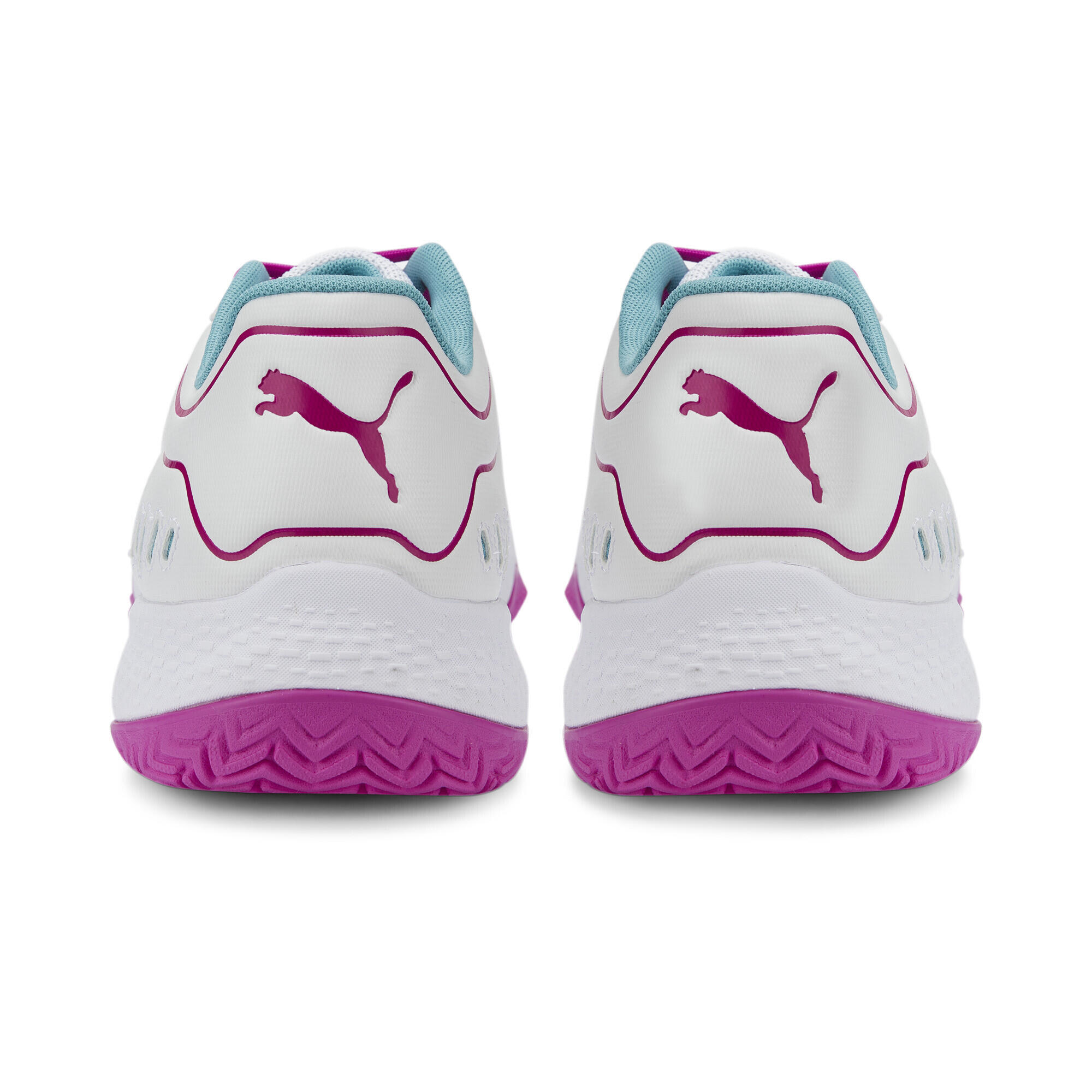 Puma Solarsmash RCT Womens White Padel Shoes 2/5