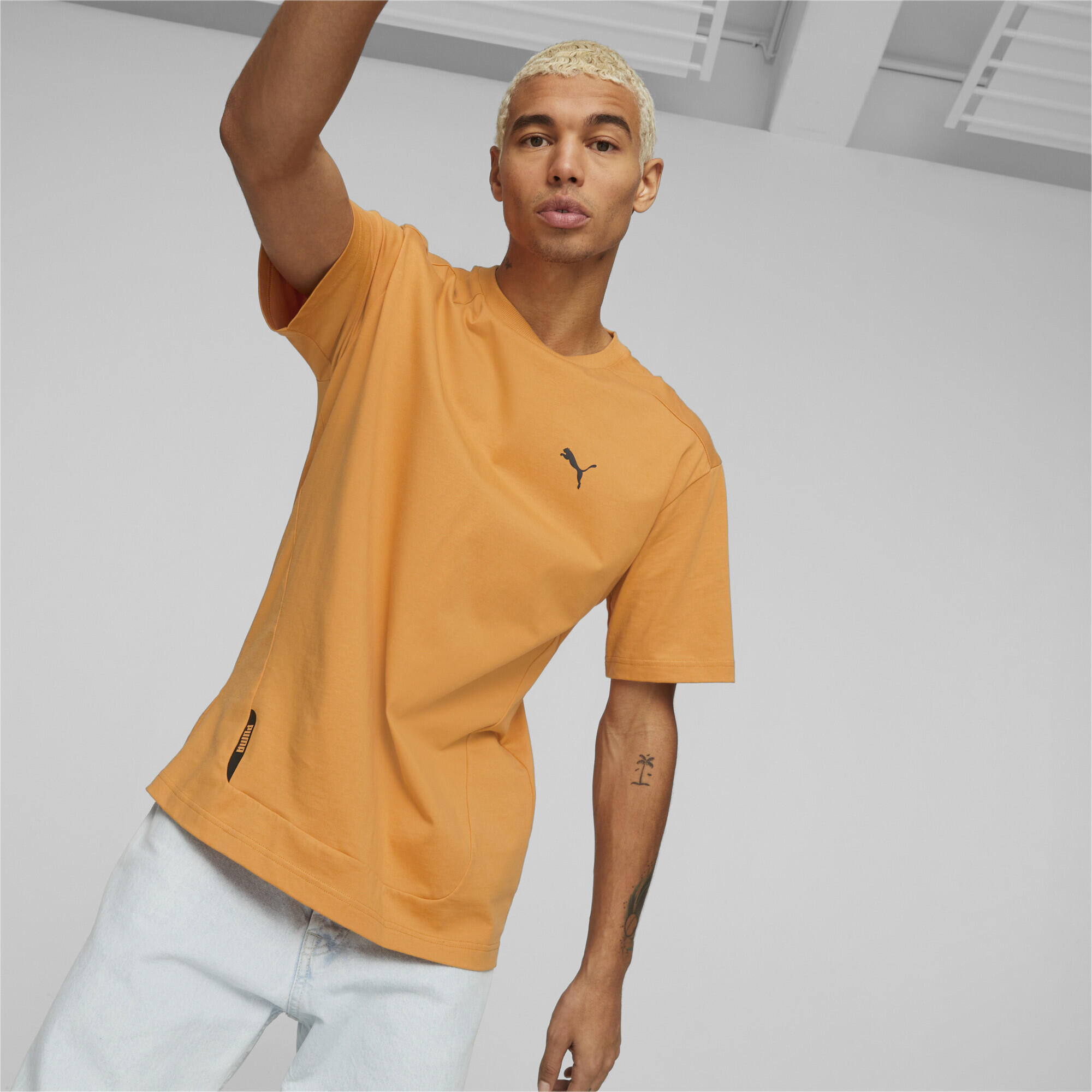 T-shirt RAD/CAL da uomo PUMA Desert Clay Beige 2/6