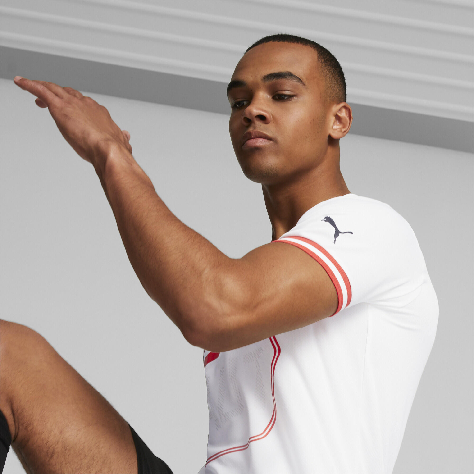 Österreich 22/23 Replik Auswärtstrikot Herren PUMA White Black 5/6