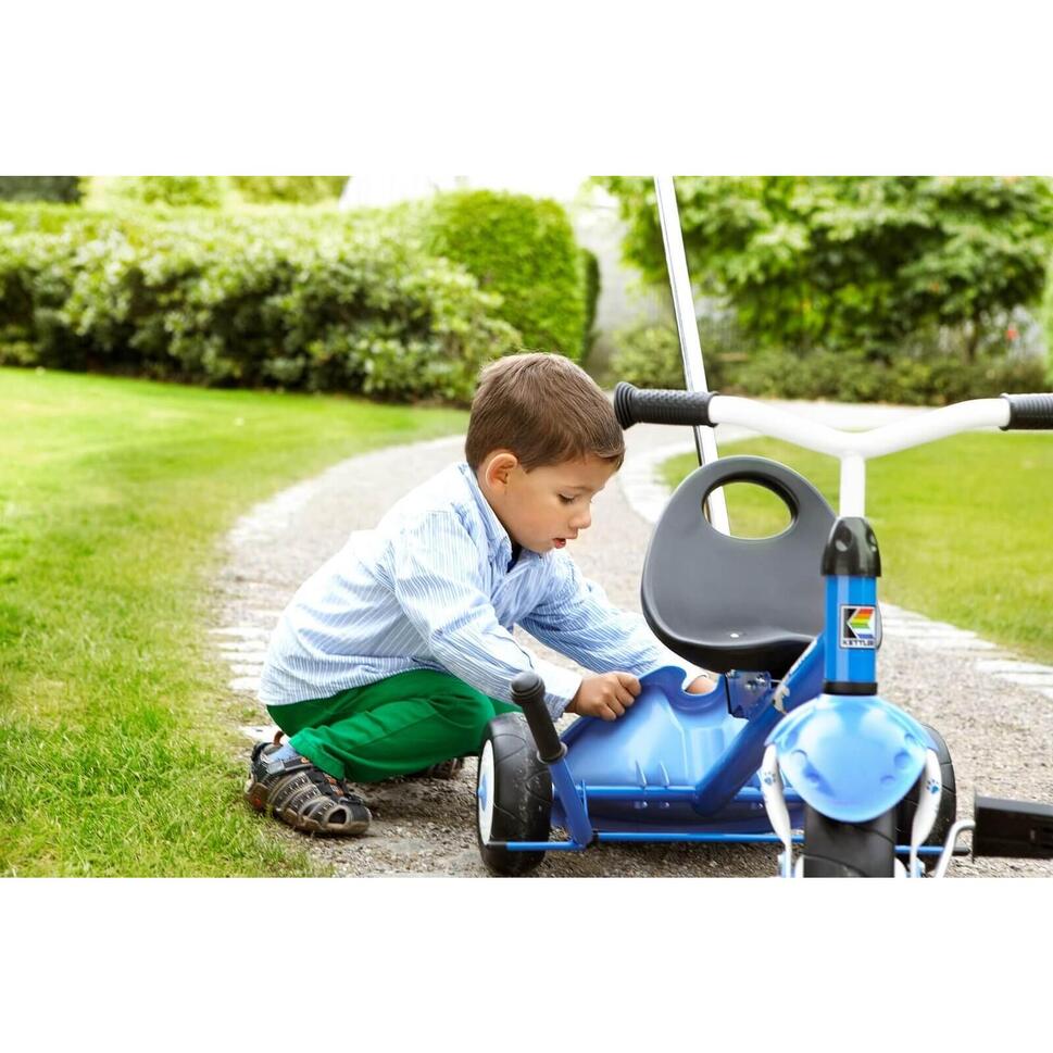 Kettler Funtrike Waldi Tricycle Barre de poussée Bac à sable