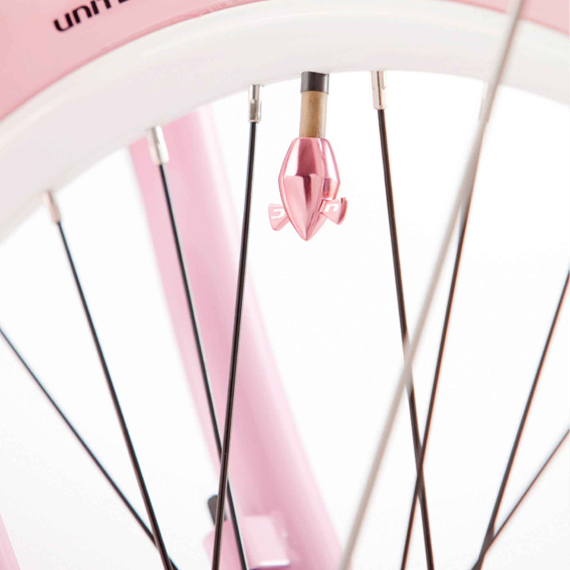 Bouchons de valve aluminium Fabulous Rose BOCYCLO LE VELO FRANCAIS Decathlon