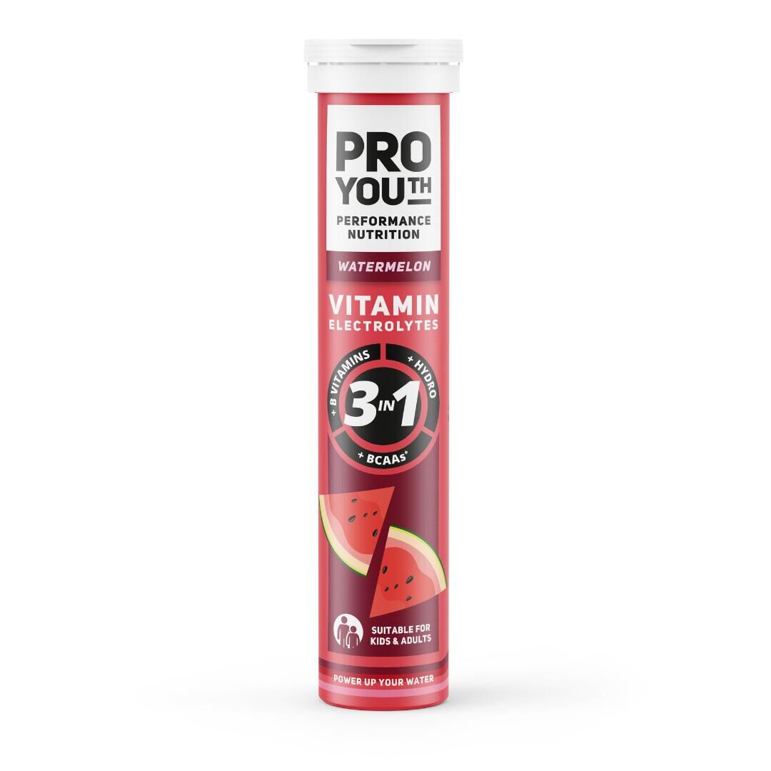 PROYOUTH 3 in 1 Vitamin Electrolytes with BCAAs - Energy x20