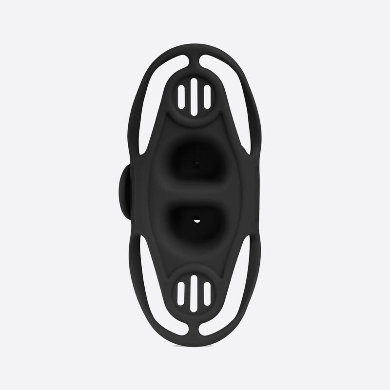 Support de téléphone universel en silicone noir Bike Tie Pro 4