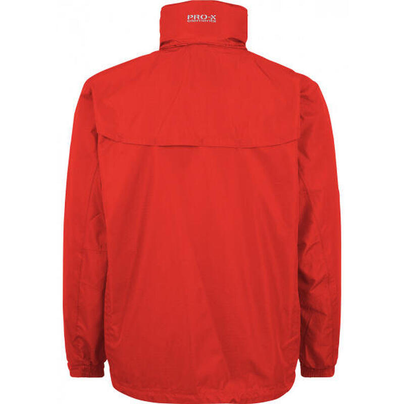 Raincoat Meran Men's Polyester Red Size XS