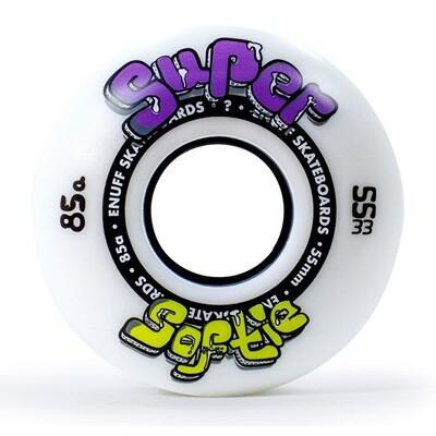 Lot de 4 roues de skateboard Enuff Super Soft                   2 modèles disponibles 3495€     ENUFF SKATEBOARDS Lot de 4 roues de skateboard Enuff Super SoftVendu exclusivement en ligne   