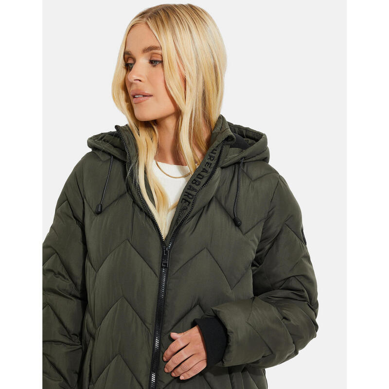 Wintermantel Damen THREADBARE