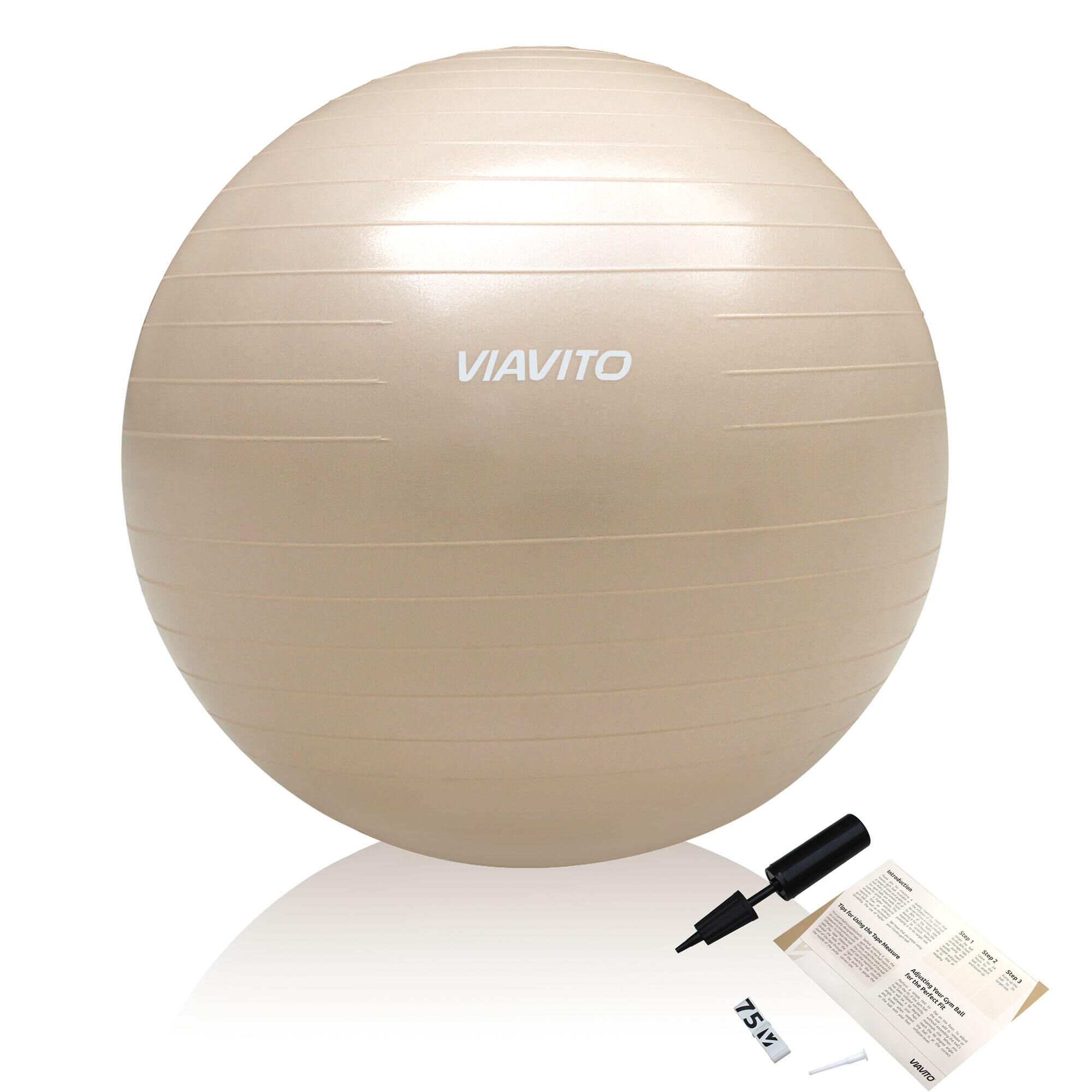 VIAVITO Viavito 75cm Studio Antiburst Gym Ball