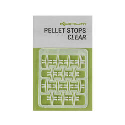 Pellet Korum stops (clear)