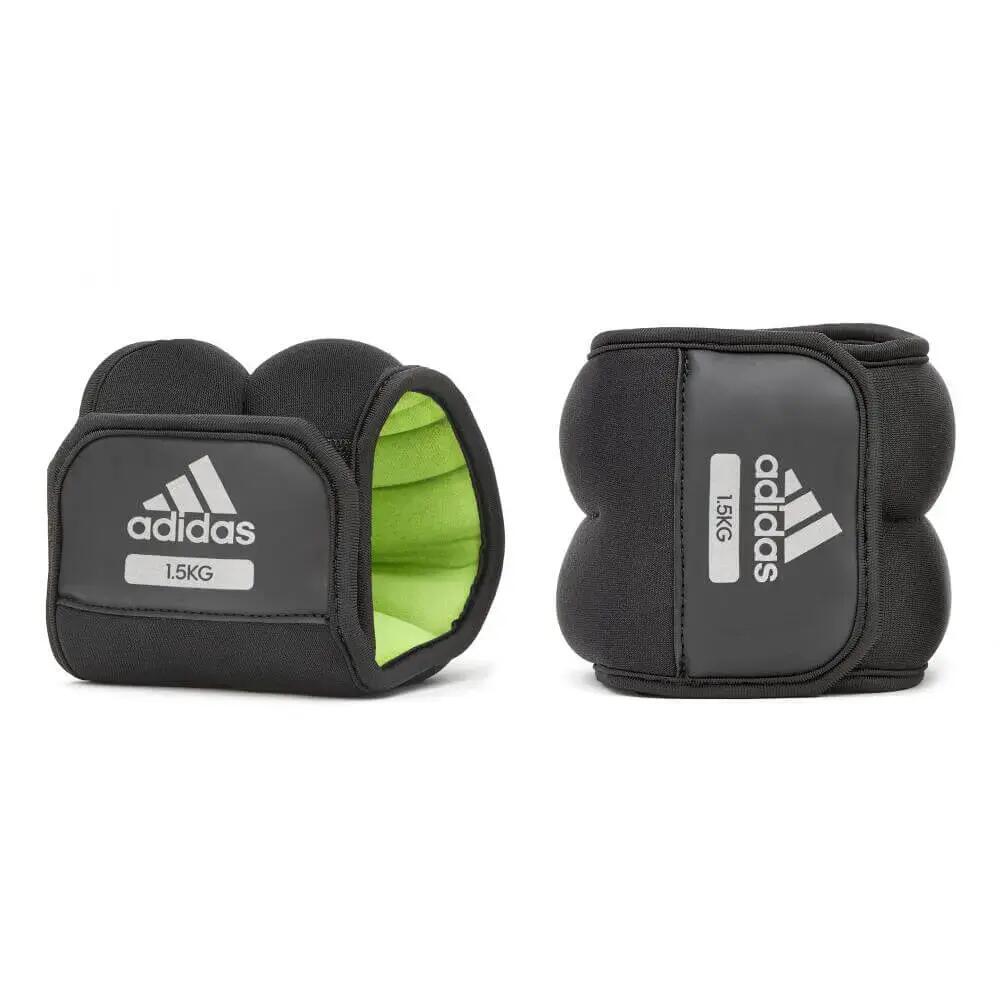 Adidas Ankle Wrist Weights 2 x 1.5kg - Green
