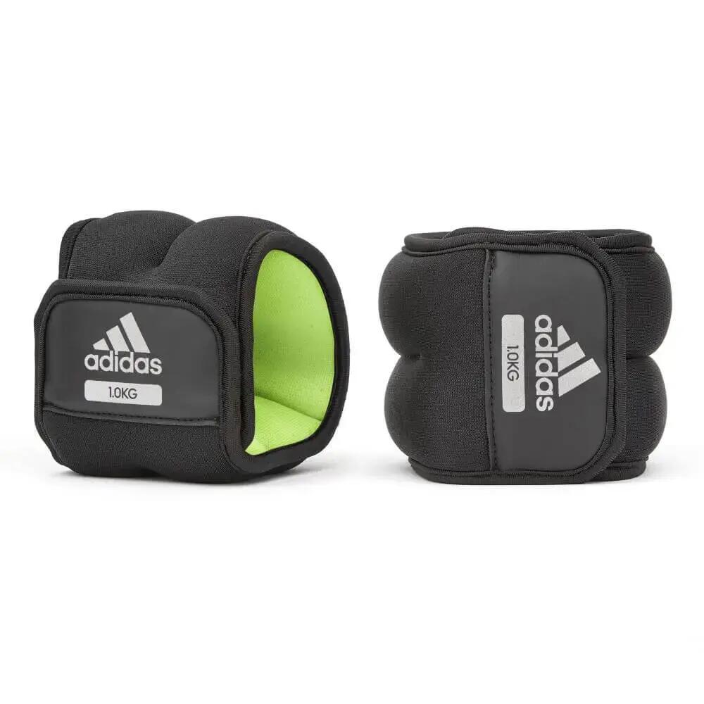 Adidas Ankle Wrist Weights 2 x 1kg - Green