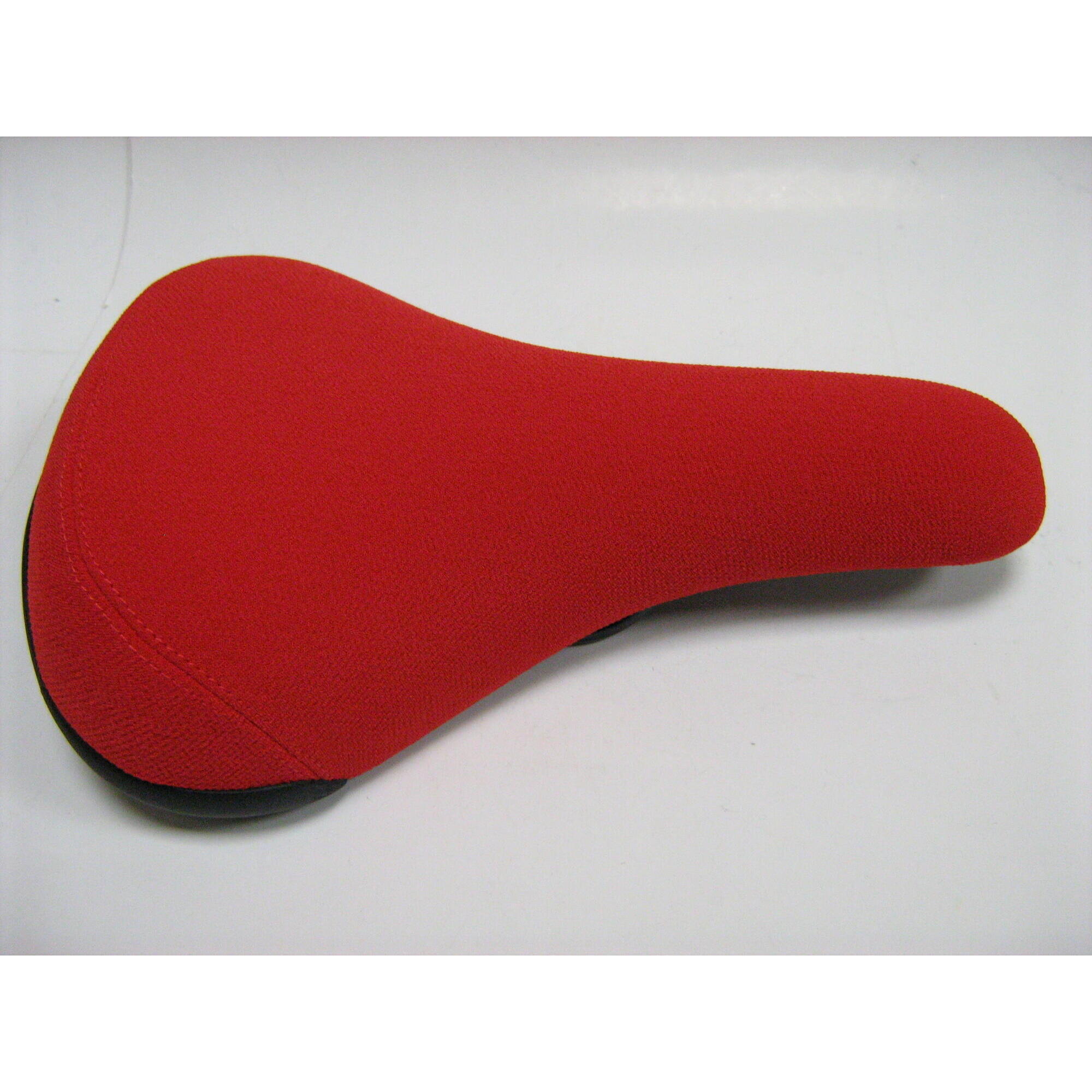 Bicycle Seat Wheelie Cruiser Commute for MTB BMX Bikes - RED KEWLAR SADDLE 1/5