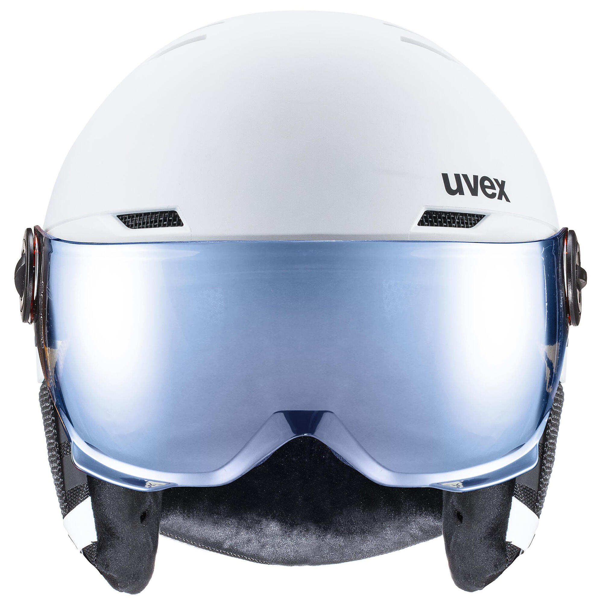 Casque De Ski / Snow Rocket Jr Visor White-black M Garçon 4/6