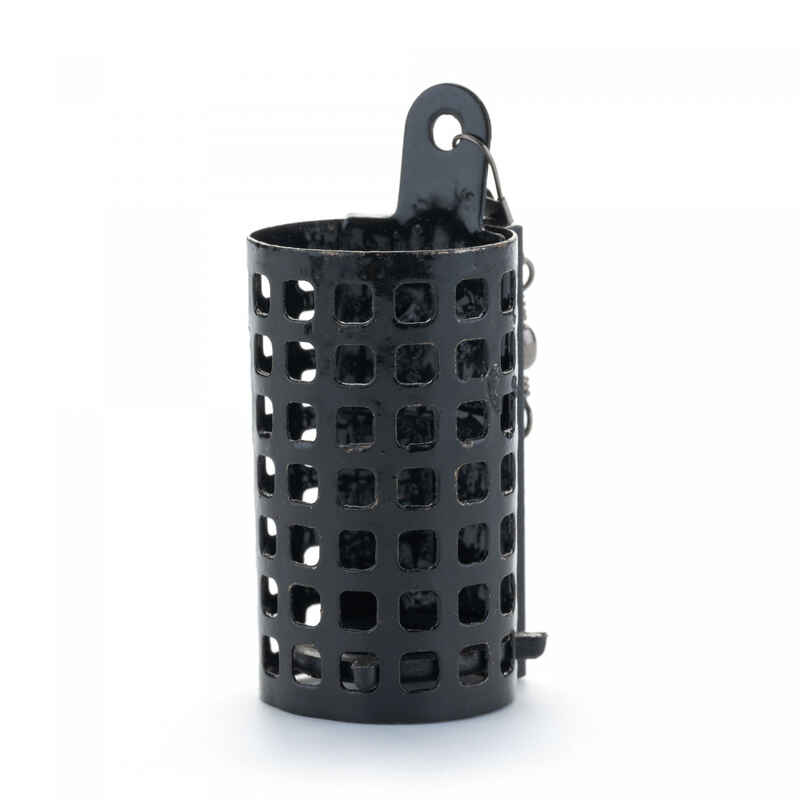 Feeder Futterkorb Angeln als Bait Cage 40 g Bleifrei mit Wirbel