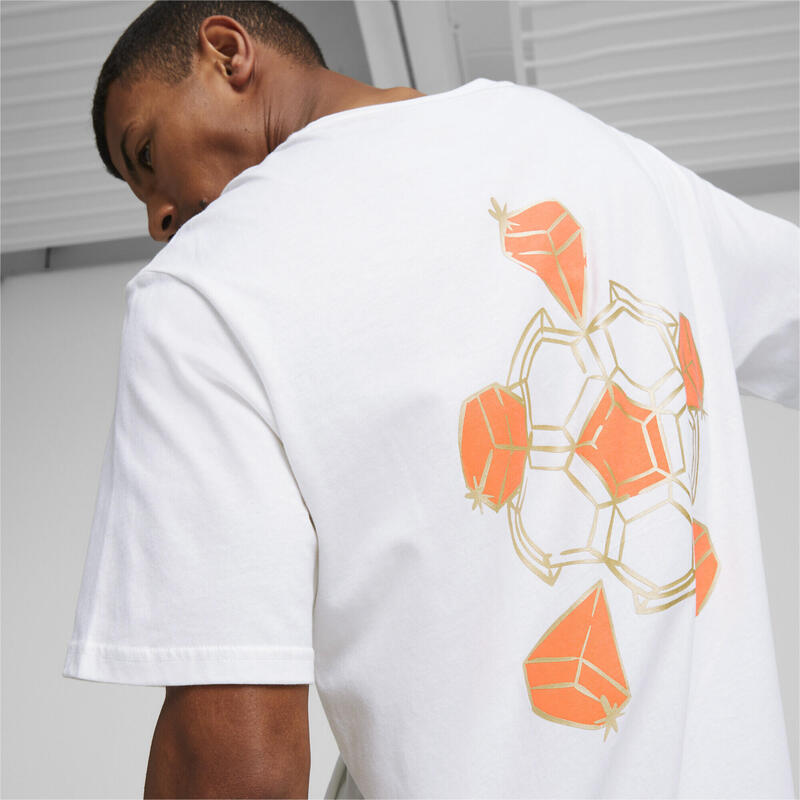 Neymar Jr Diamond Graphic Fußball T-Shirt Herren PUMA White