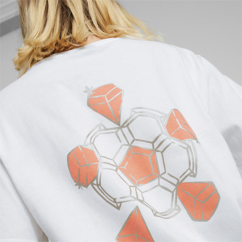 T-shirt da calcio Neymar Jr Diamond Diamond da donna PUMA White