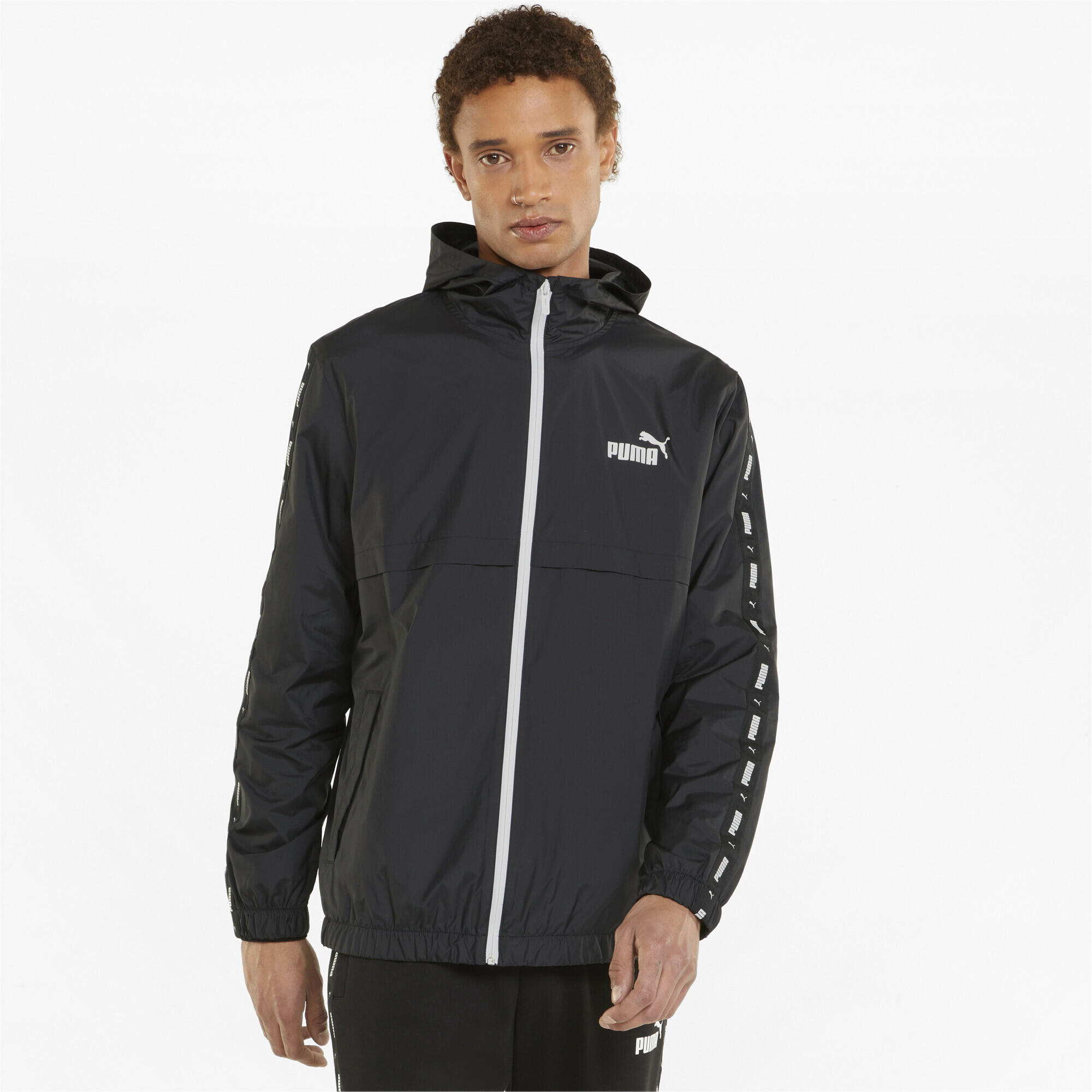 Cortavientos Hombre ESS+ Tape PUMA Black 2/6