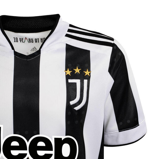 REFURBISHED KIDS FOOTBALL SHIRT - JUVENTUS HOME 21/22 - A GRADE 3/6