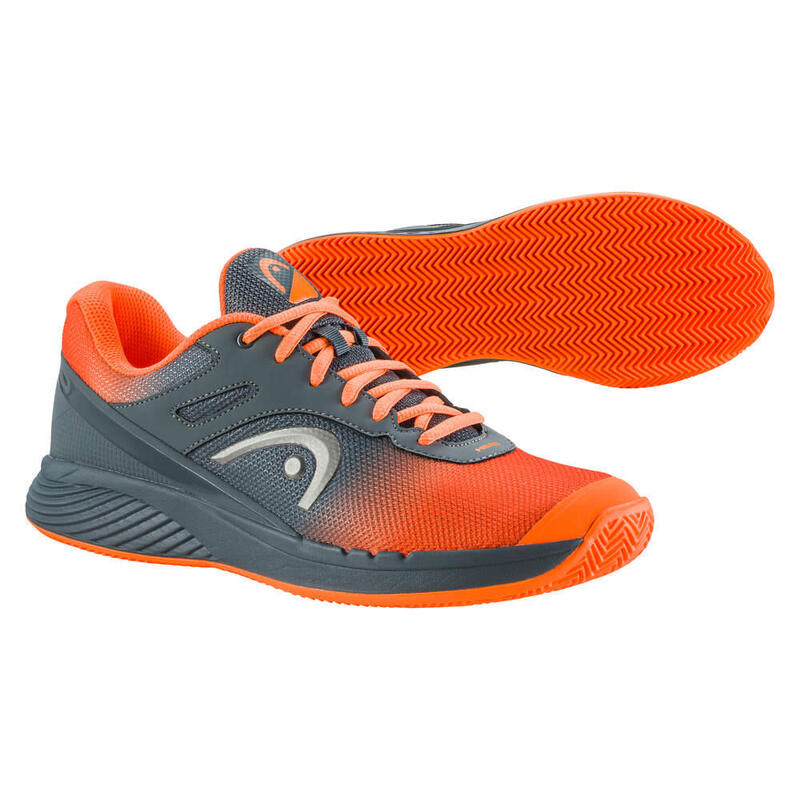 Tennisschuhe HEAD Sprint Evo 2.0 Clay Men Gr. 40 dark grey-neon orange DGOR
