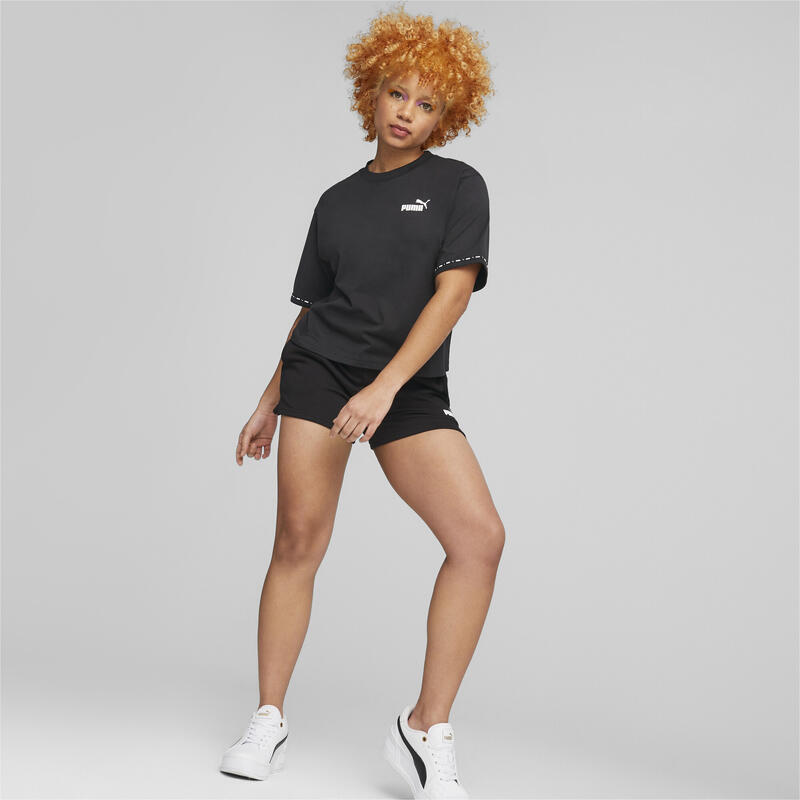 PUMA POWER Tape T-Shirt Damen PUMA Black