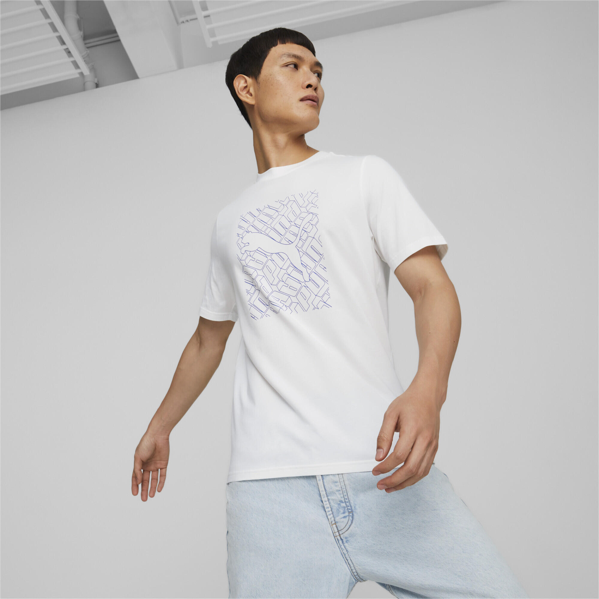T-shirt grafica Cat da uomo PUMA 2/7