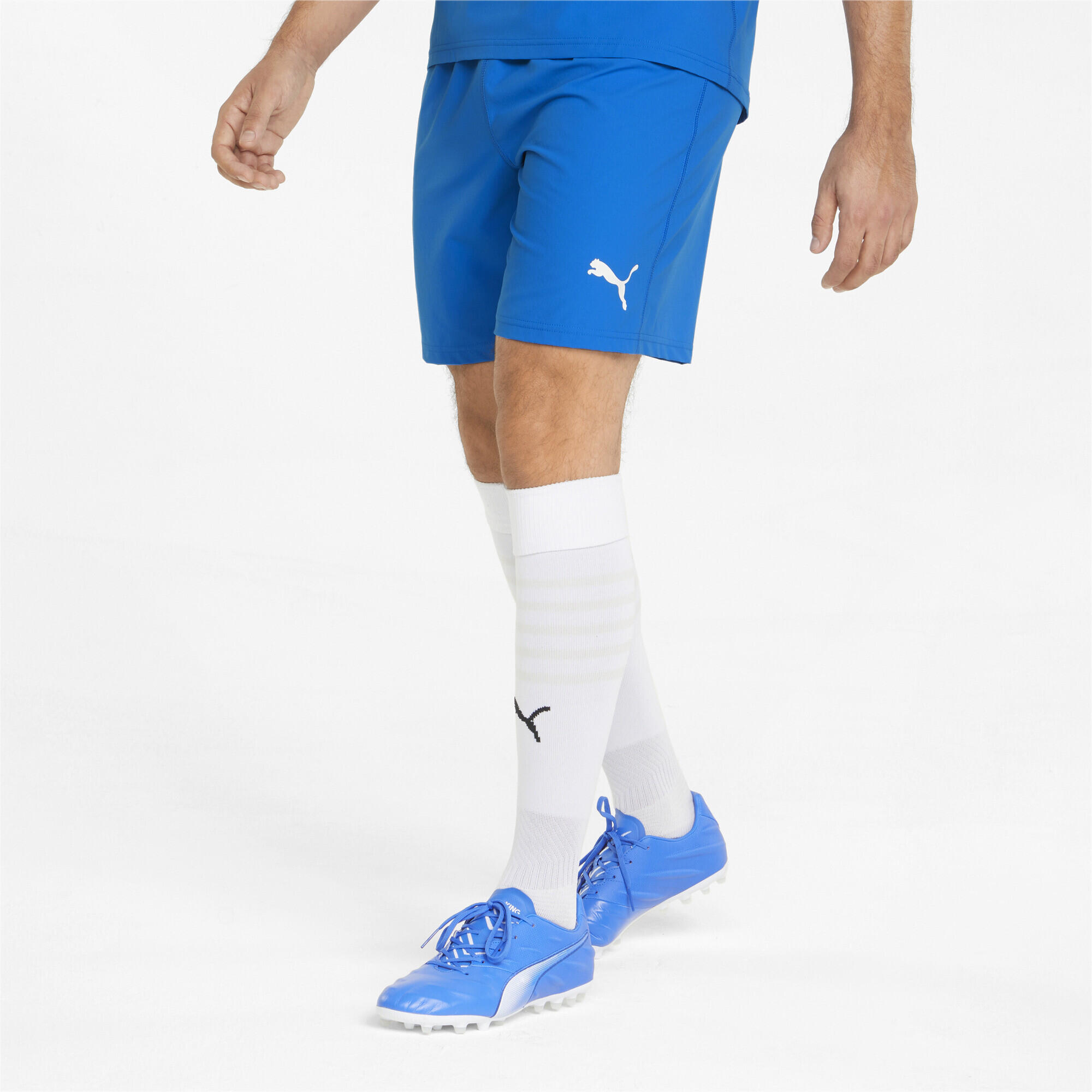 teamFINAL Shorts Herren PUMA Electric Blue Lemonade 2/6