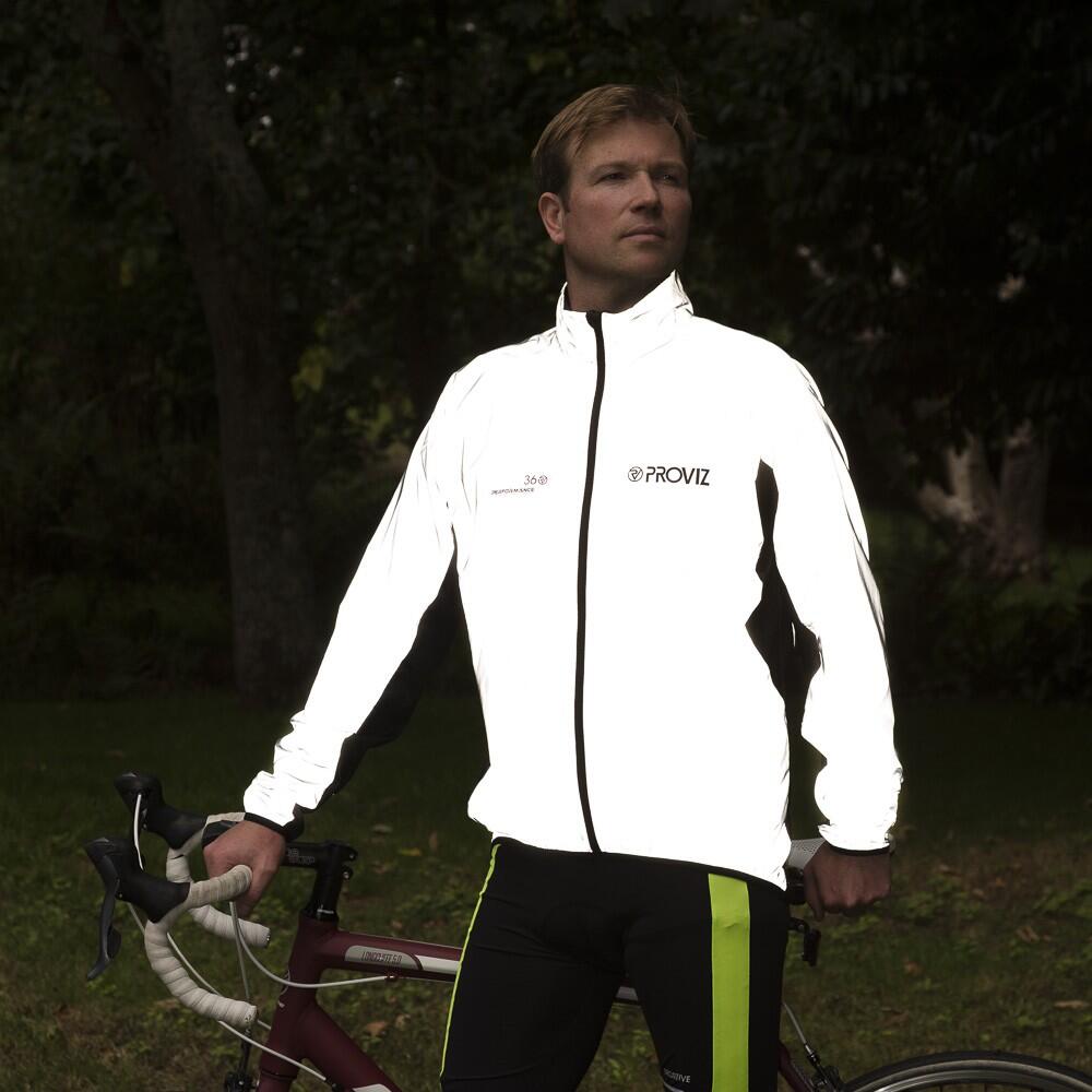 Proviz REFLECT360 Men's Performance Reflective Windproof Cycling Jacket 2/7