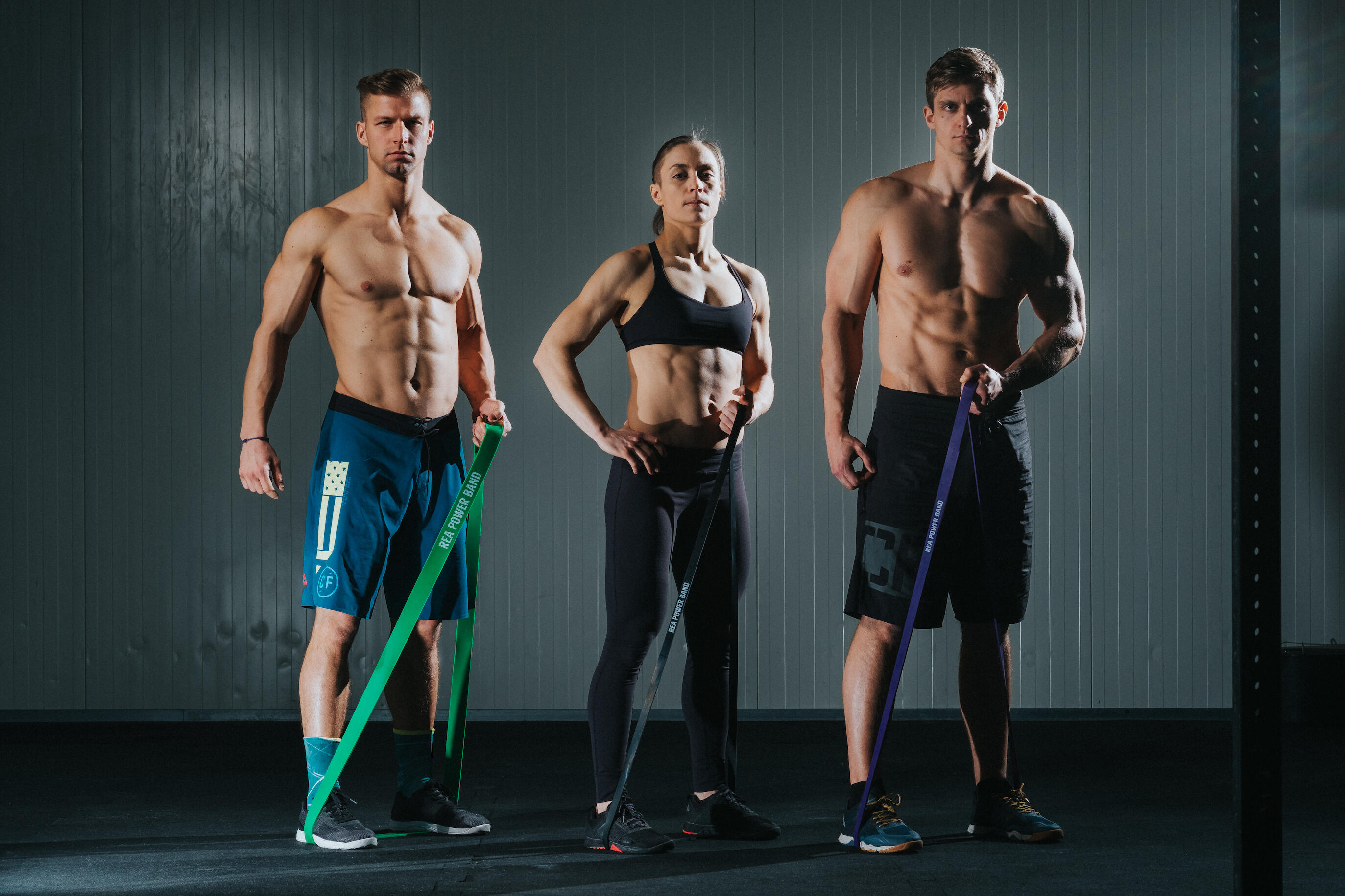Guma oporowa do ćwiczeń REA TAPE Power Band, opór 23-34 kg 4/5