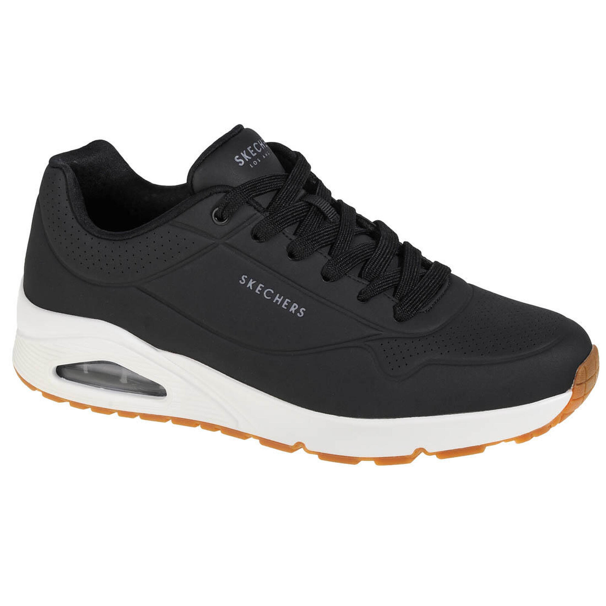 SKECHERS Men's UNO STAND ON AIR Sneakers Black