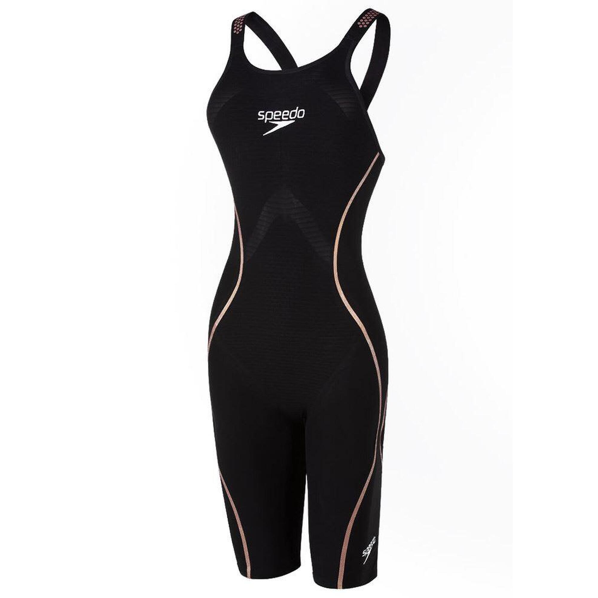 SPEEDO FASTSKIN LZR PURE INTENT OPENBACK KNEESKIN - BLACK