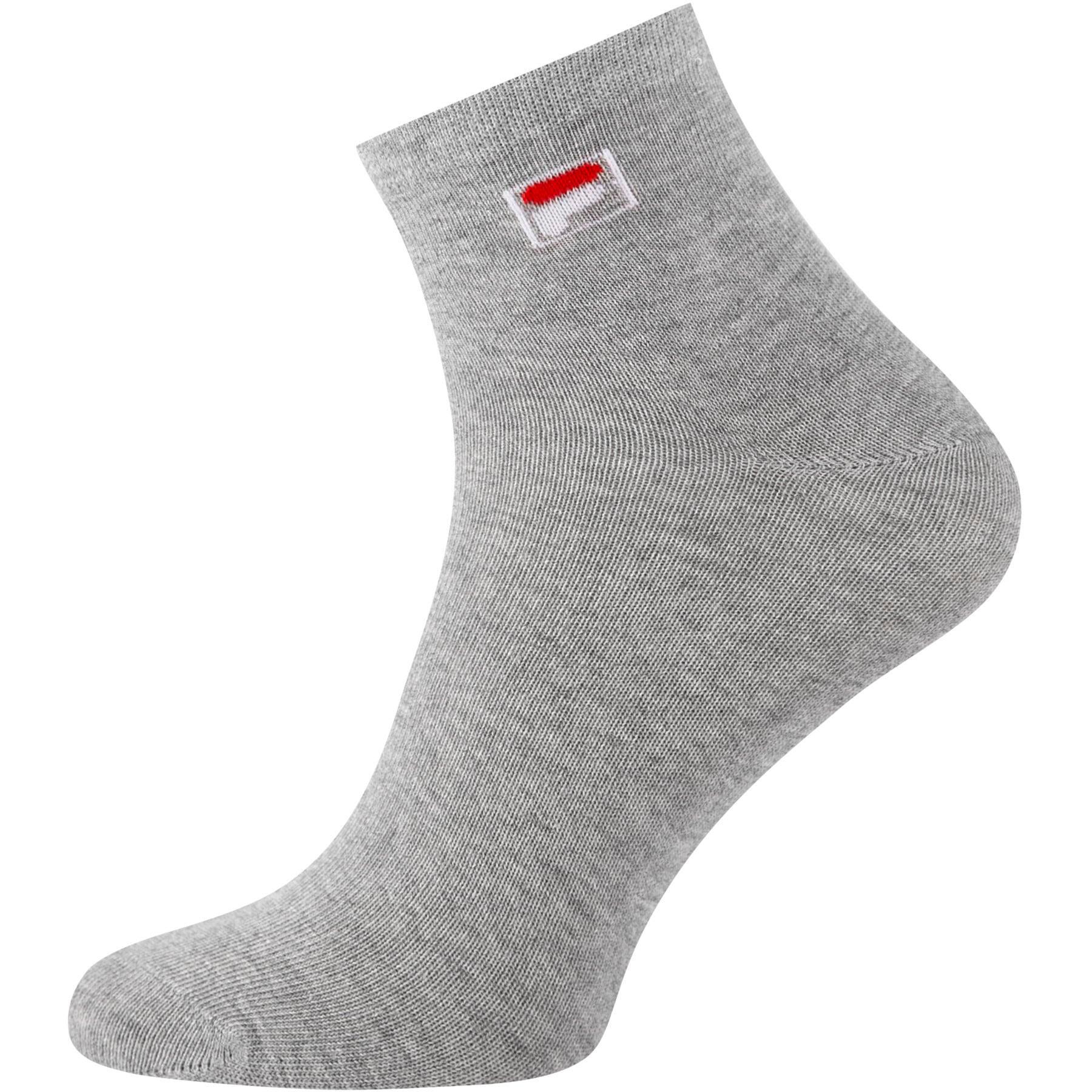 Skarpetki ponad kostę unisex Fila 3 pary 3/3
