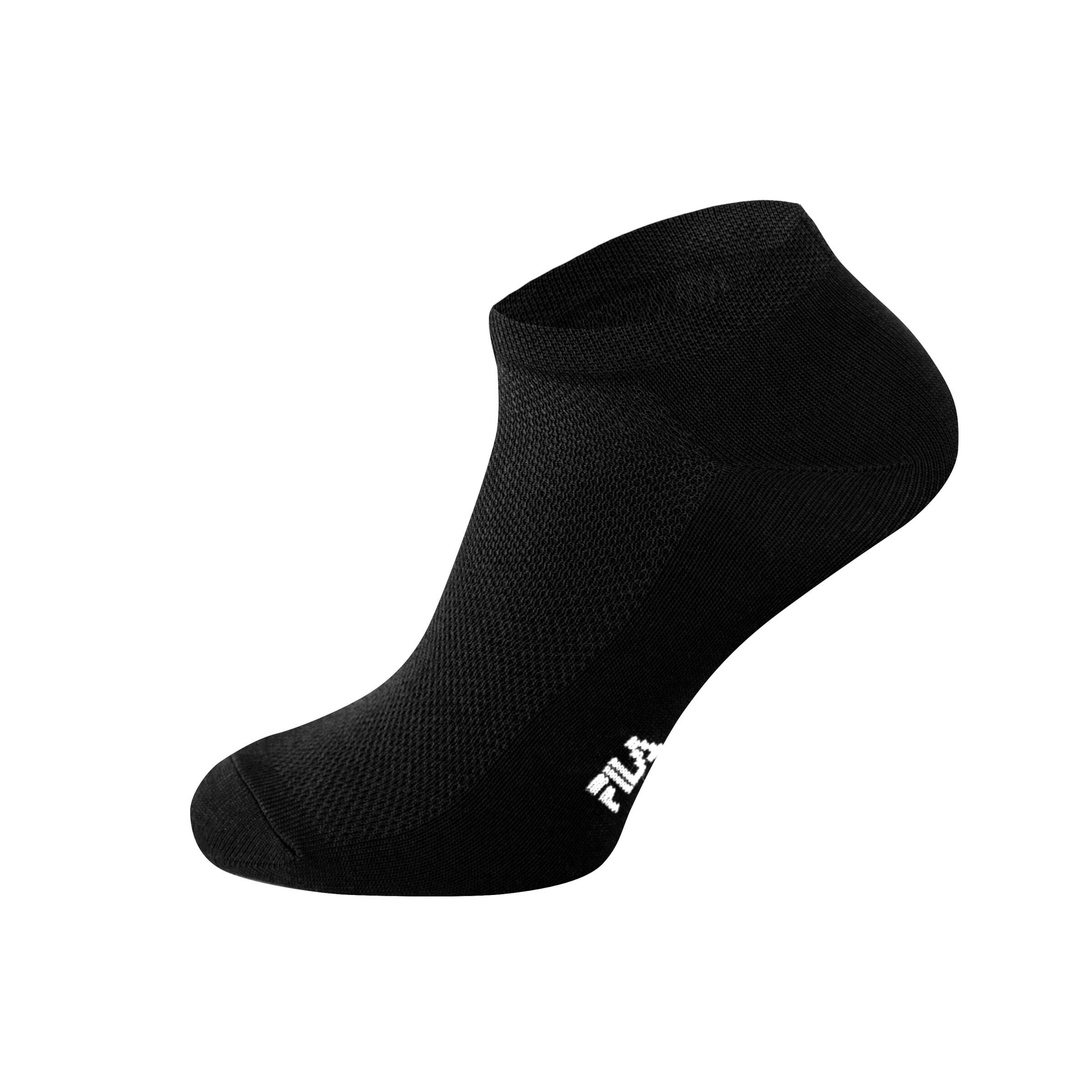 Fila Calza Unisex Socks 3-Pack — Black, 39–42 2/5