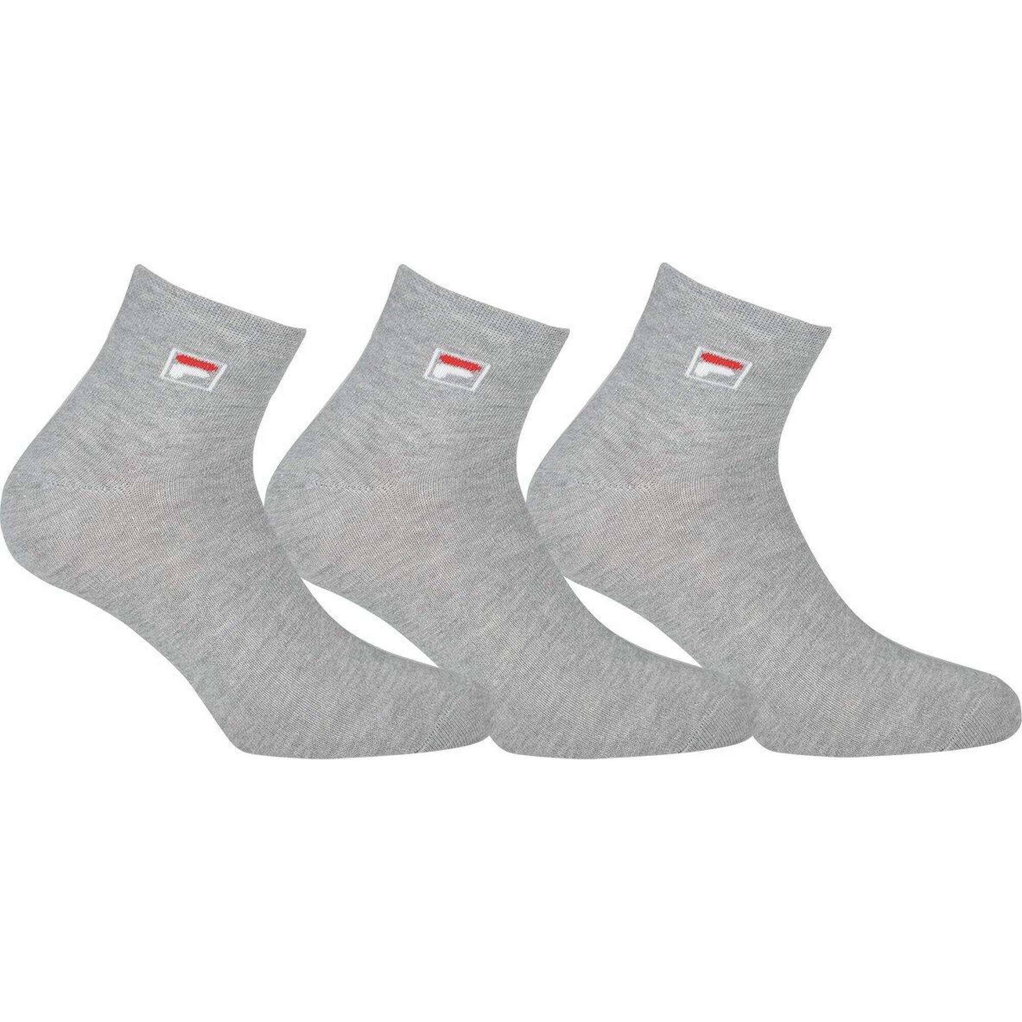 Skarpetki ponad kostę unisex Fila 3 pary