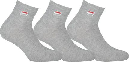 Skarpetki ponad kostę unisex Fila 3 pary