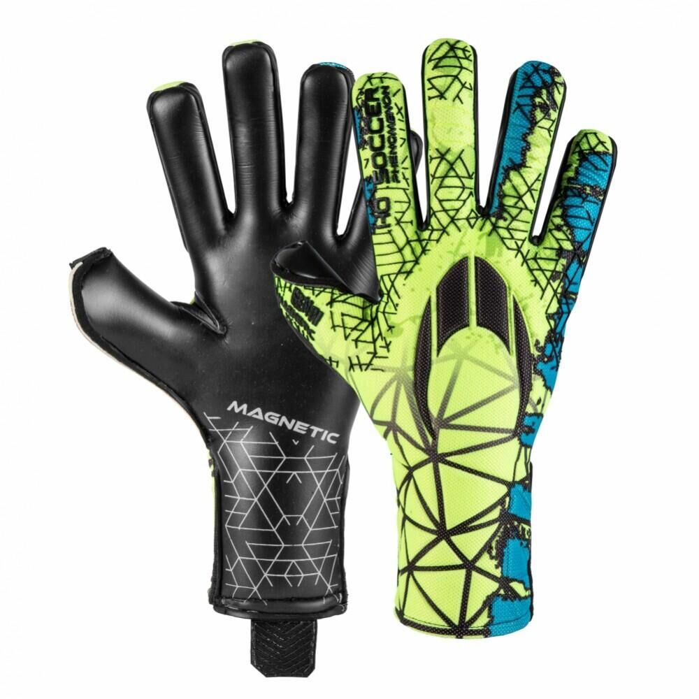 HO SOCCER Goalkeeper Gloves PHENOMENON MAGNETIC GEN IV NEGATIVE HYPER LIME