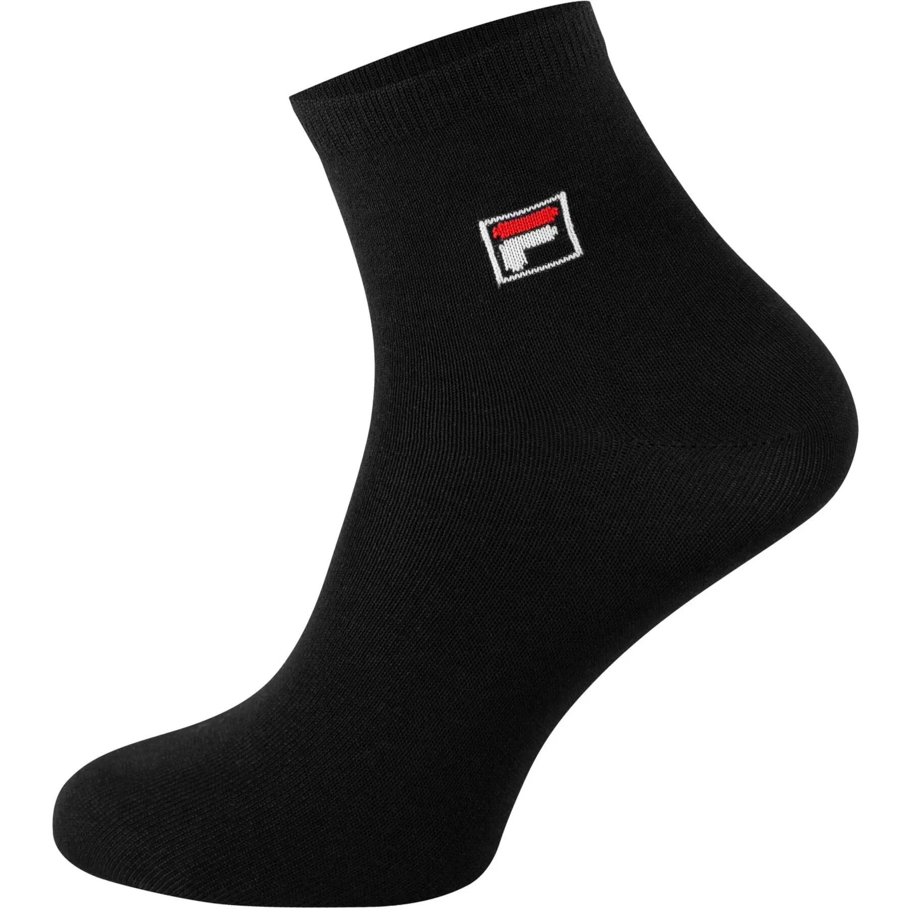 Skarpetki ponad kostę unisex Fila 3 pary 3/3