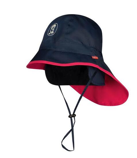 Kinder Regenhut Rain Marineblau/Magenta