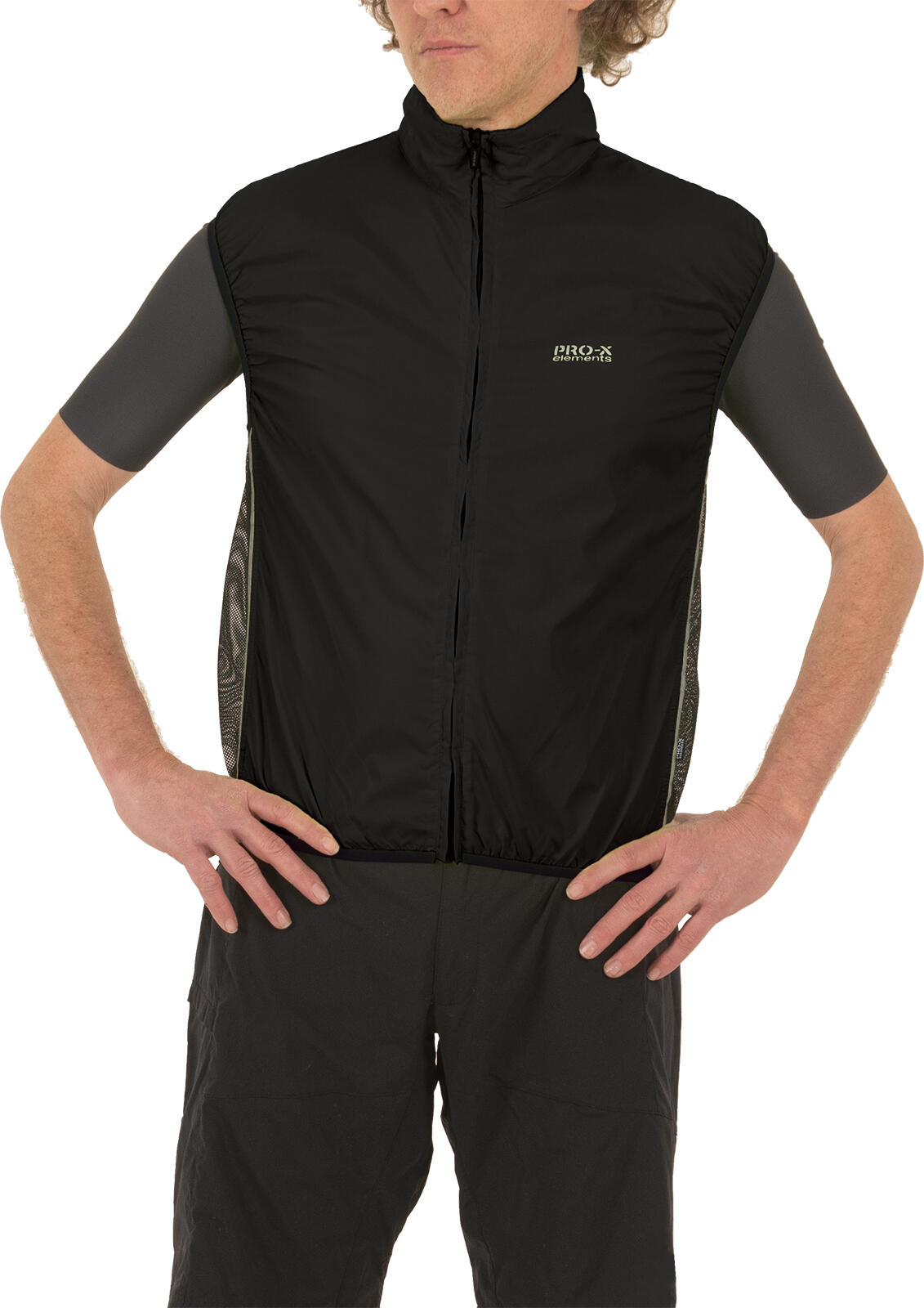 Gilet fonctionnel unisexe BIKE VEST noir 3/5