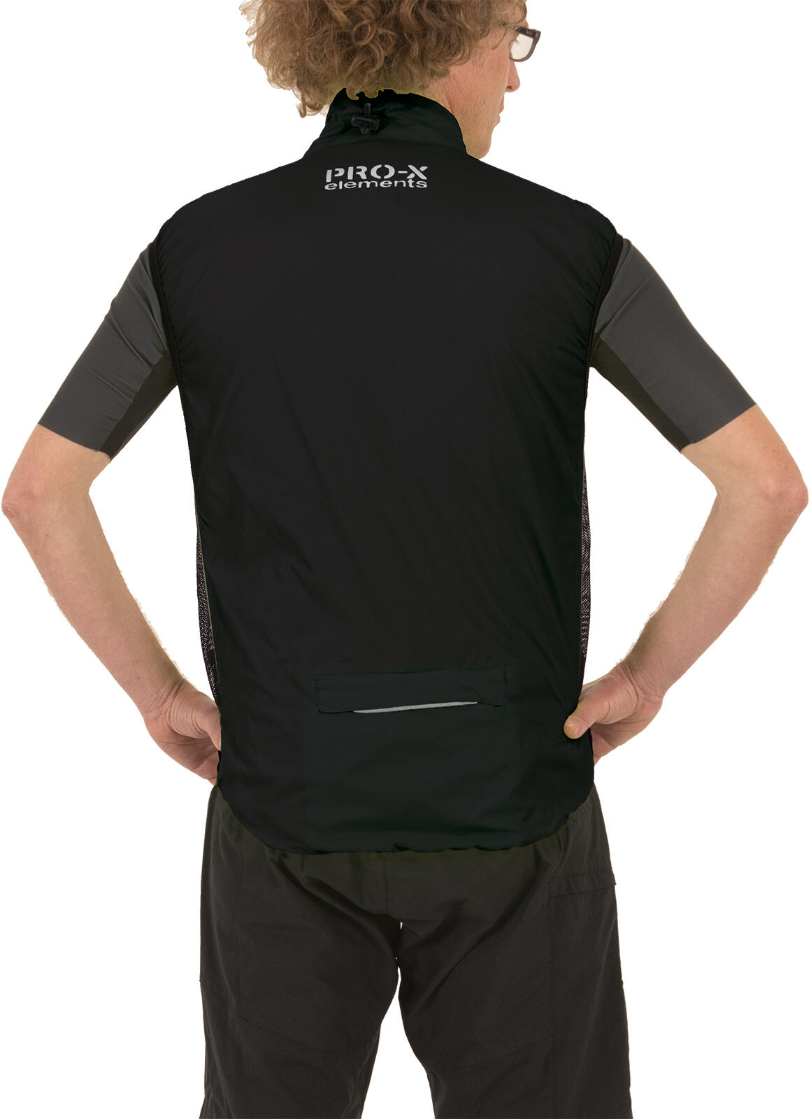 Gilet fonctionnel unisexe BIKE VEST noir 4/5