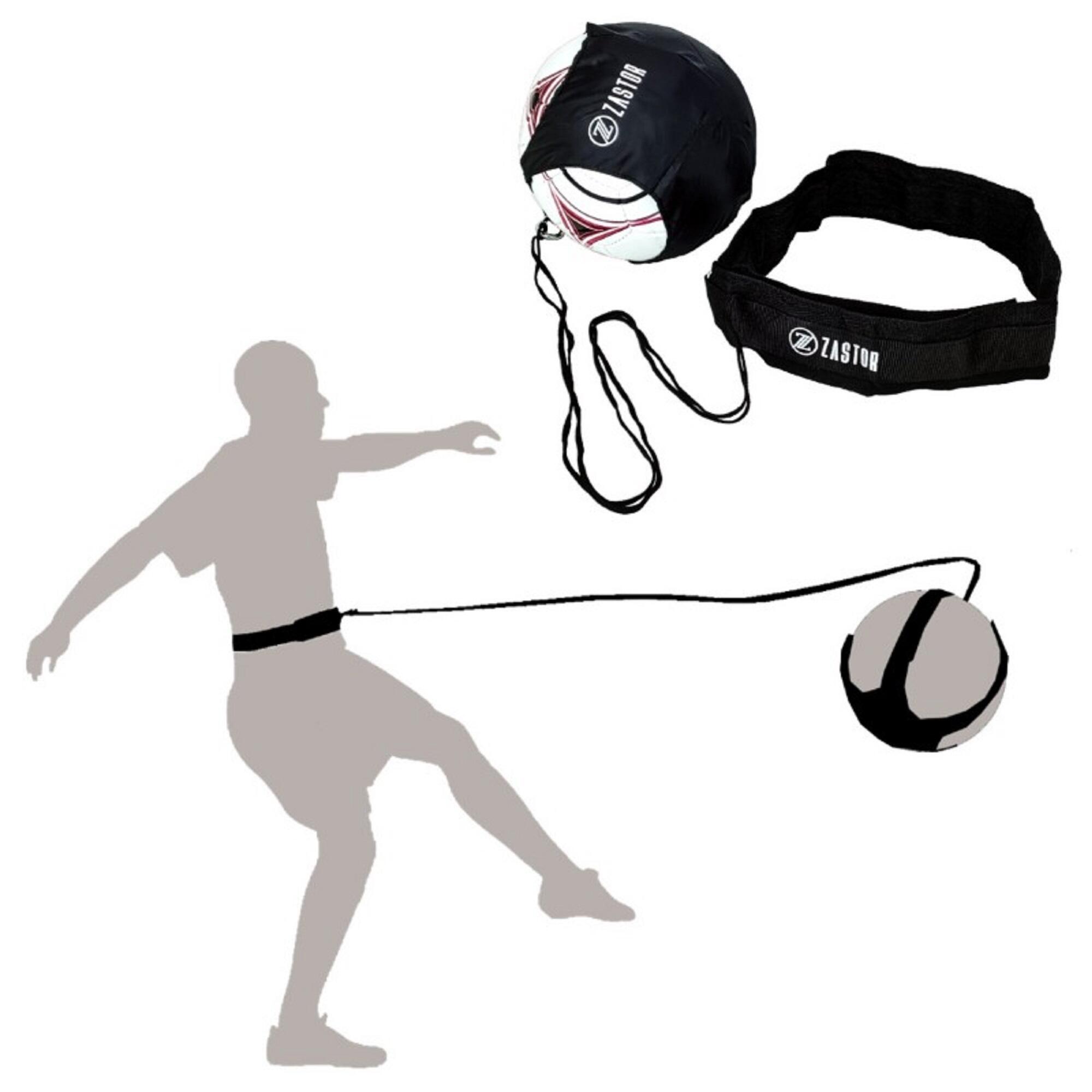 Cinto de treinamento de futebol preto 3/3