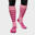 Ponožky Zimní sporty SIROKO Aoraki Pink Žvýkačkově Růžová Muž a žena
